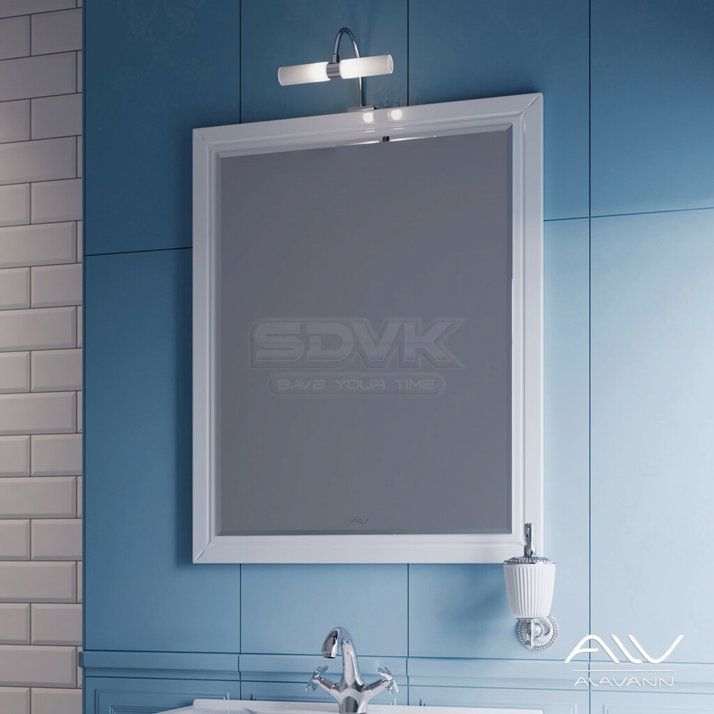Зеркальный шкаф alavann lana 55 с подсветкой