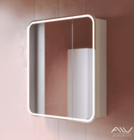 Зеркальный шкаф с подсветкой Alavann Lana 80