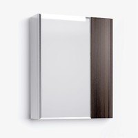Зеркальный шкаф Alavann Latte 60 см венге