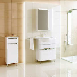 Мебель для ванной Alavann Latte 65 белый