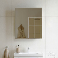 Зеркальный шкаф Alavann Paris 70 см белый