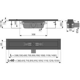    Alcaplast APZ1BLACK-750 -