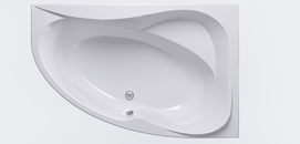 Акриловая ванна Alex Baitler LADOGA R 170x110 белая