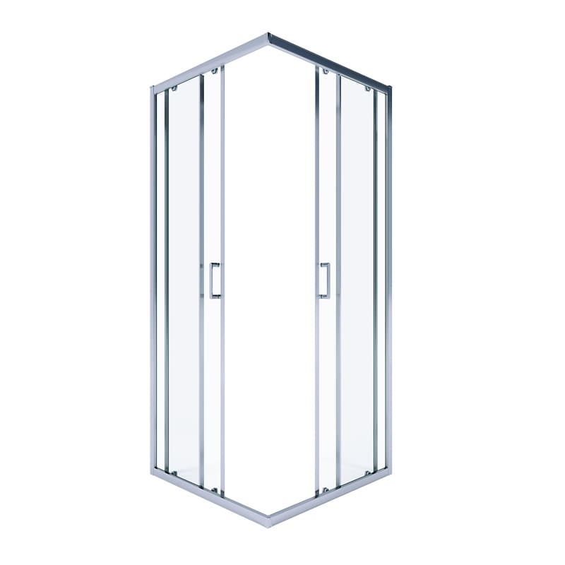 Душевой уголок Alex Baitler 90х90 AB1490X1 стекло прозрачное профиль хром без поддона 35186₽