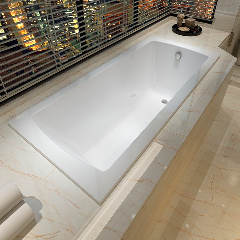 Акриловая ванна Alex Baitler 120х70 см GARDA 120x70, размер 120x70, цвет белый GARDA 120*70 - фото 3
