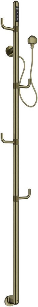 Электрический полотенцесушитель Allen Brau Liberty 165x18 7.33001-GB золото брашированное