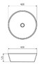 Фото Раковина накладная Allen Brau Liberty 42 см 4.32002.20 белая глянцевая, без перелива 1
