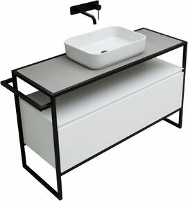 Мебель для ванной Allen Brau Priority 120 см белый матовый