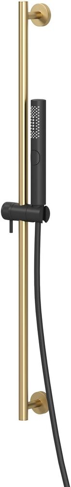Фото Душевой гарнитур Allen Brau Priority 5.31010-GB31 золото с черным