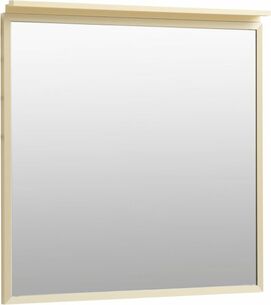 Зеркало с подсветкой Allen Brau Priority 80 см 1.31015.03 латунь браш