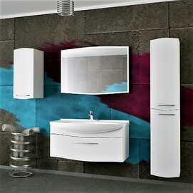 Мебель для ванной Alvaro Banos Carino 105 белый лак