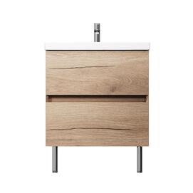 Тумба с раковиной Am.Pm Above 60 см M9X-FSX0602OF-WCC0600WG напольная, дуб золотой