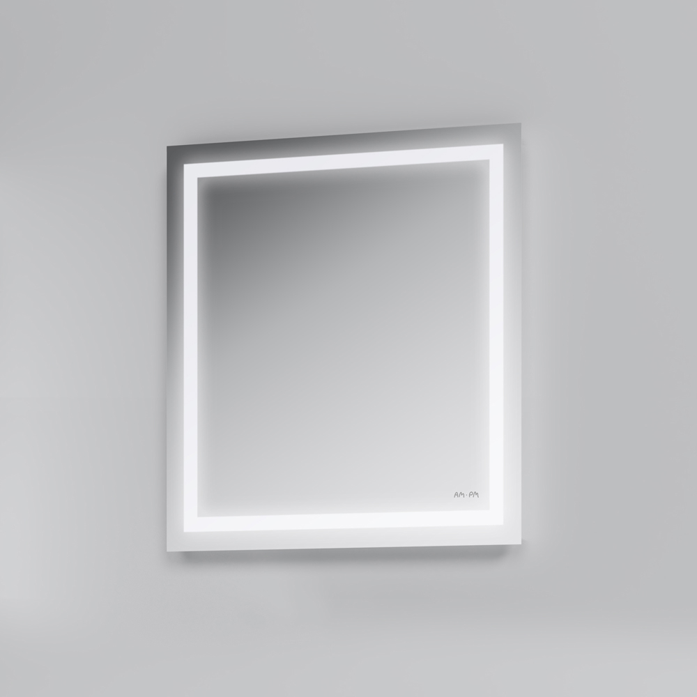 Зеркало с подсветкой Am.Pm GEM M91AMOX0651WG, цвет серебро - фото 3