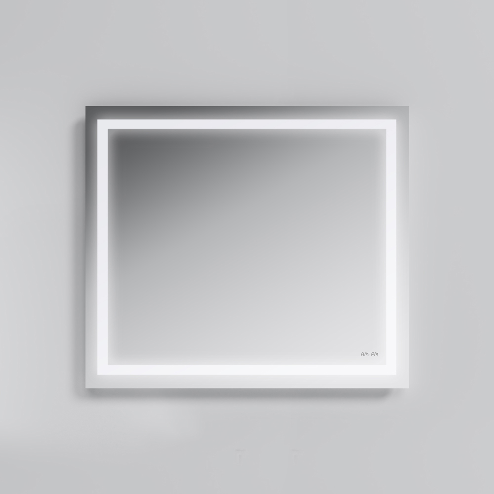 Зеркало с подсветкой Am.Pm GEM M91AMOX0801WG, цвет серебро - фото 2