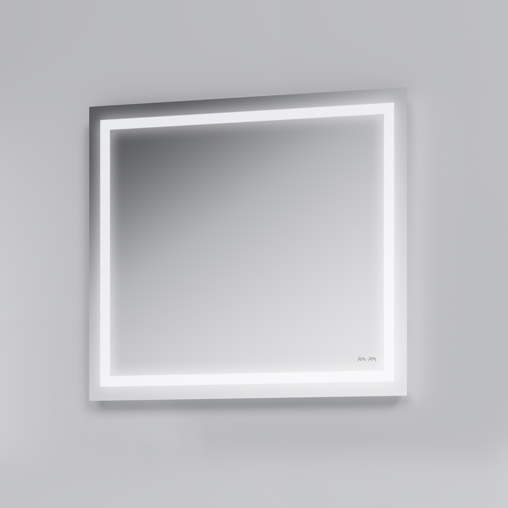 Зеркало с подсветкой Am.Pm GEM M91AMOX0801WG, цвет серебро - фото 4