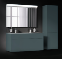 Мебель для ванной Am.Pm Inspire 2.0 Комплект мебели черный 120 см