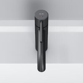 Фото Смеситель для раковины Am.Pm Libre F6002222 черный матовый