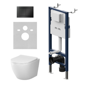 Комплект с инсталляцией и подвесным унитазом Am.Pm Like IS90238.801900