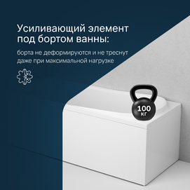 Фото Акриловая ванна Am.Pm Like W80A-170-070W-A