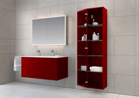 Мебель для ванной Am.Pm Spirit 2.0 120 красный глянец