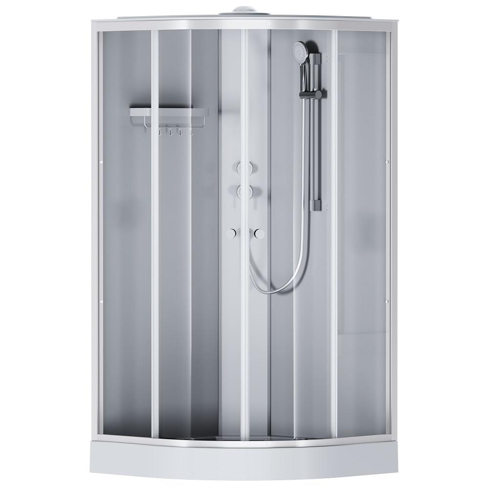 Душевая кабина AmPm X-Joy 100x100 W94C-401-100MT стекло прозрачное профиль хром 60990₽