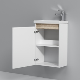 Фото Тумба с раковиной Am.Pm X-Joy 45 см подвесная, белый глянец