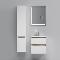 Фото Мебель для ванной Am.Pm X-Joy 55 см подвесная, 2 ящика белый глянец 3