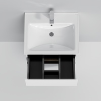 Фото Мебель для ванной Am.Pm X-Joy 55 см подвесная, 2 ящика белый глянец 5