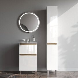 Мебель для ванной комнаты Am.Pm X-Joy 59 см напольная, белая