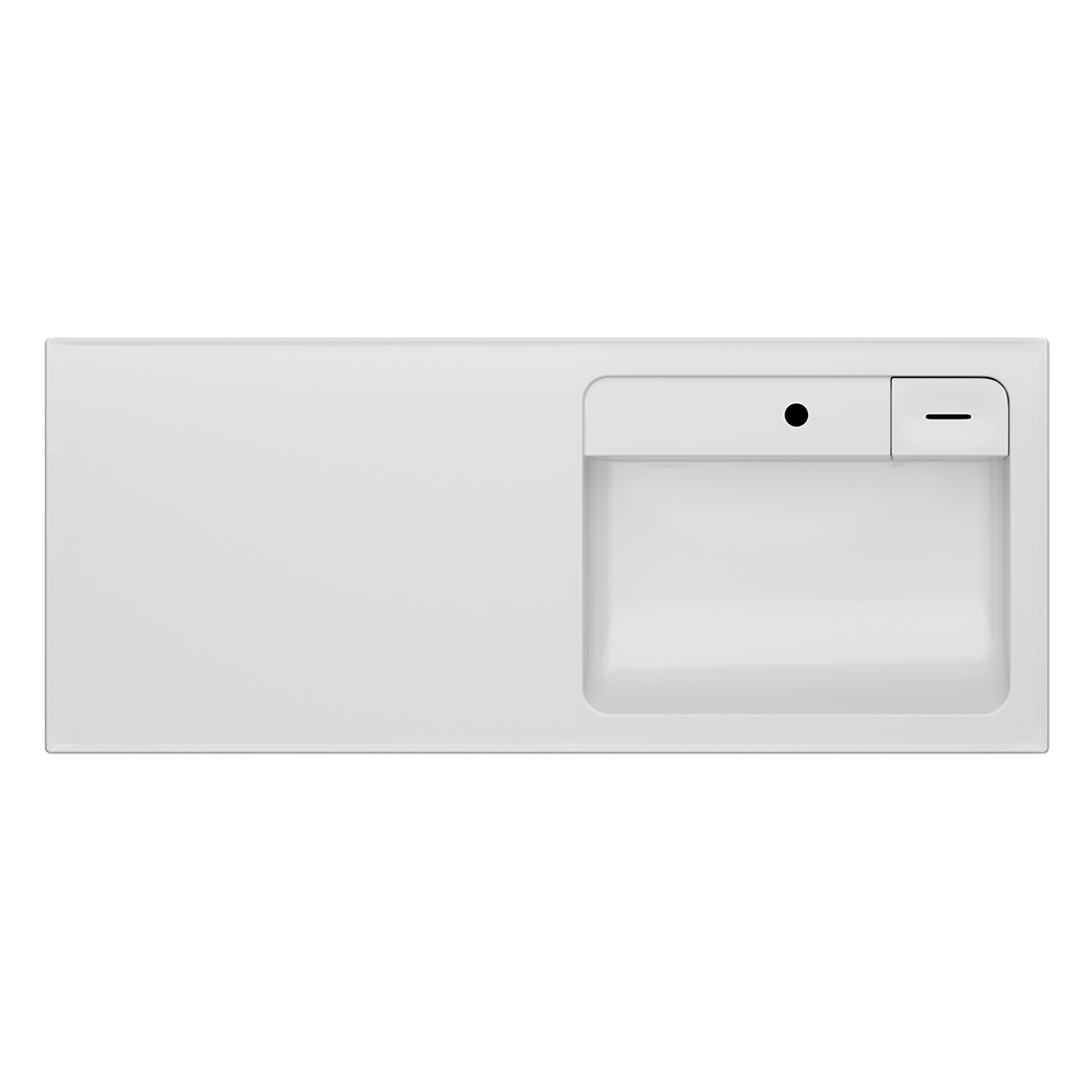 Мебель для ванной Am.Pm X-Joy 60 напольная, правая, 2 ящика, цвет белый M85AWPR1201WG - фото 3