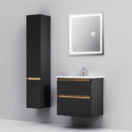 Мебель для ванной комнаты Am.Pm X-Joy 65 см черная