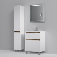 Фото Мебель для ванной Am.Pm X-Joy 65 см напольная, 2 ящика белый глянец 3