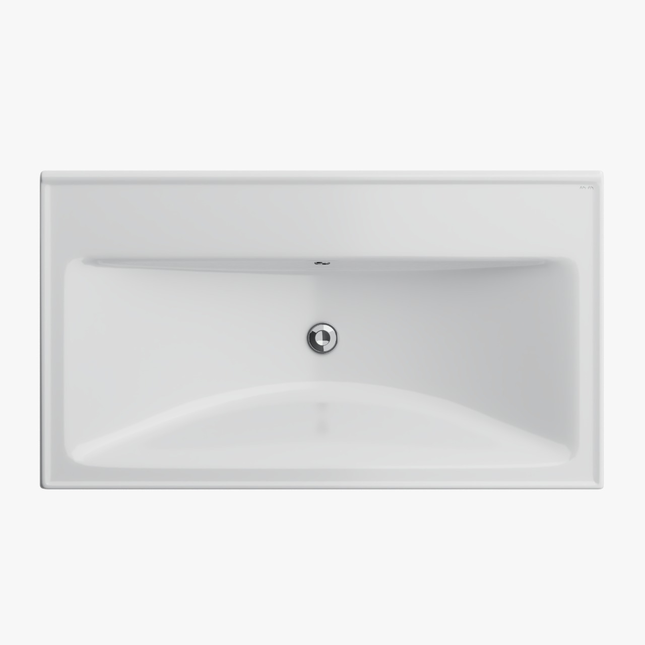 Мебель для ванной Am.Pm X-Joy 80 см напольная, 2 ящика белый глянец, цвет хром M85AFSX0802WG - фото 9