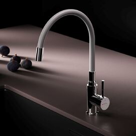 Смеситель для кухни Am.Pm X-Joy S F85B07605 хром, серый