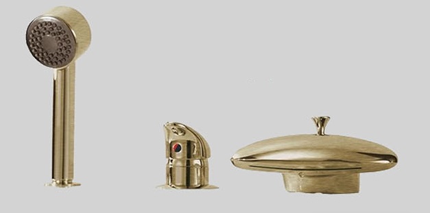 Смеситель для ванны AquaDesign Niagara бронза