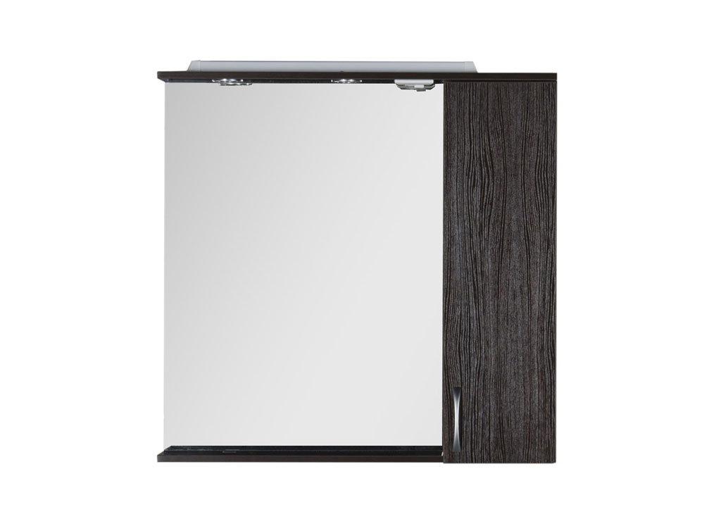 Зеркало со шкафчиком Aquanet Донна 100 венге, цвет коричневый 00169185 - фото 3