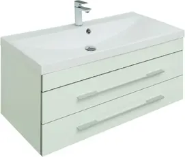 Тумба с раковиной Aquanet Верона 100 см 00287664 белая, подвесная