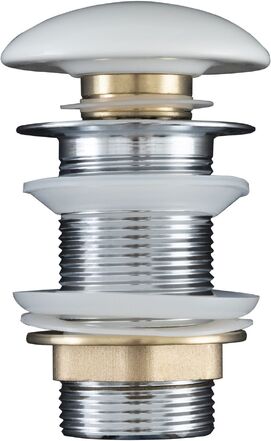 Донный клапан Aquanet 00330950 белый, без перелива