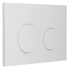 Фото Кнопка для инсталляции Aquanet AQ-PRO-02W белая