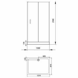    Aquanet Alfa NAA1131 150x80