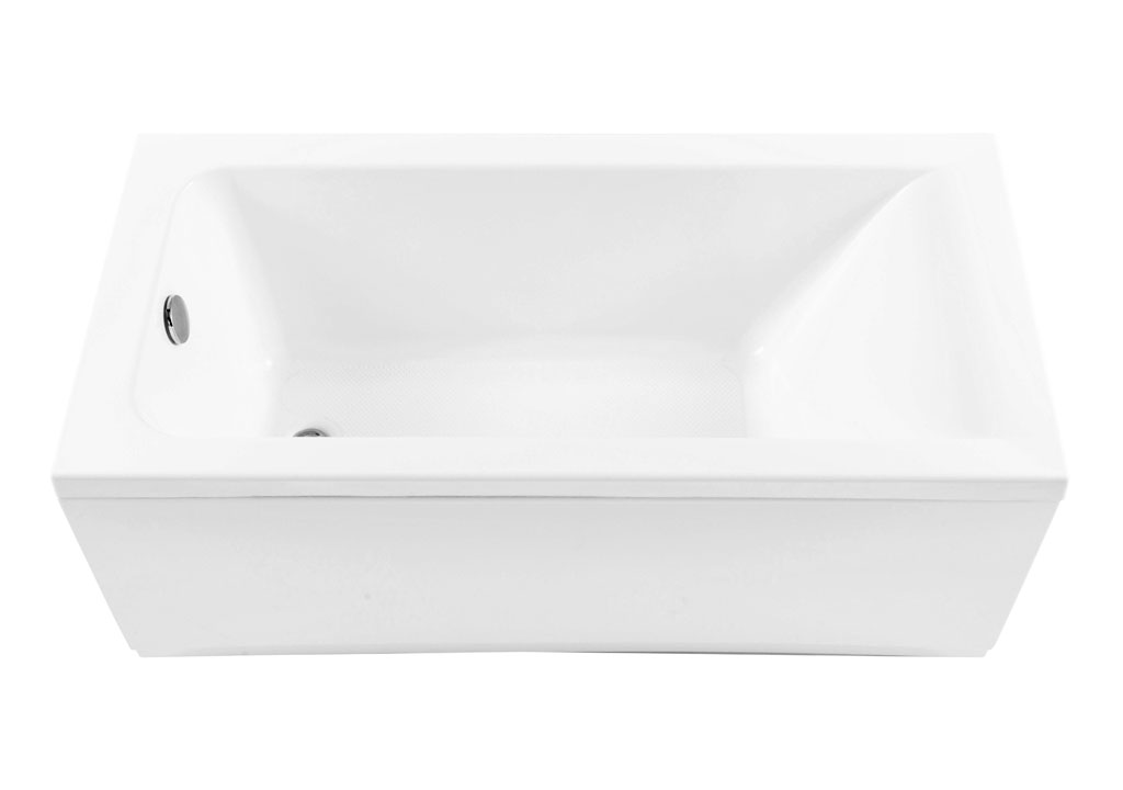 Ванна акриловая Aquanet Bright 155x70, размер 155x70, цвет белый 239596 - фото 4