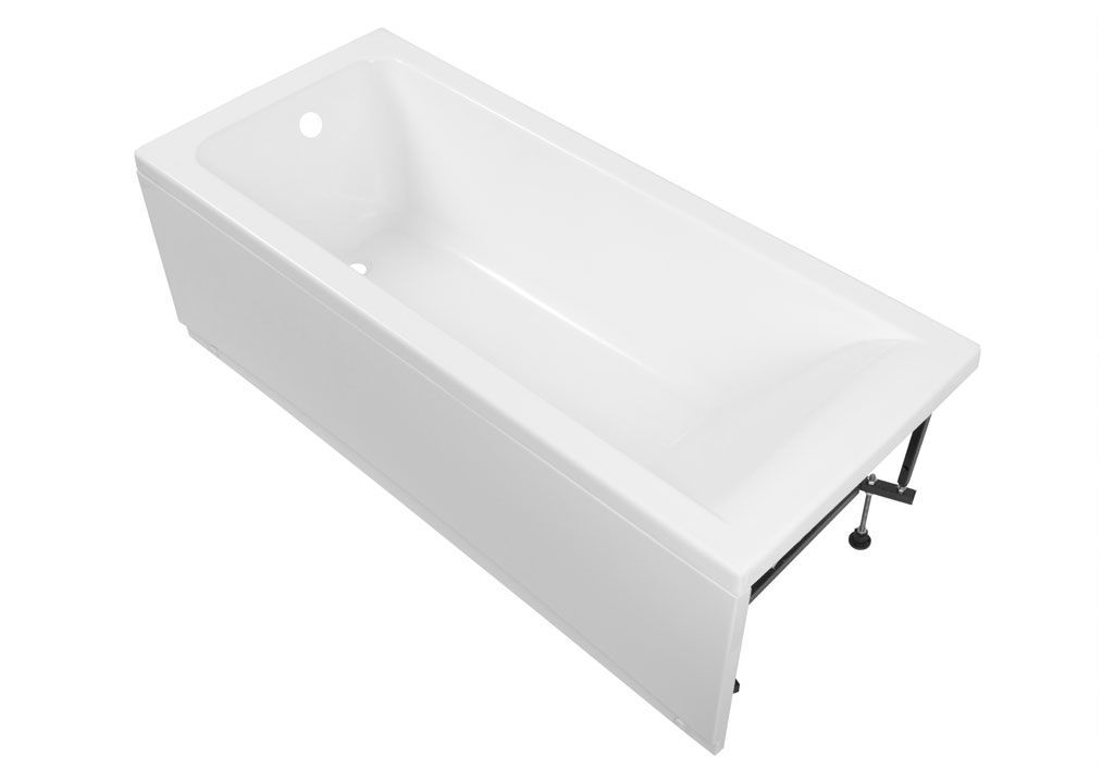 Ванна акриловая Aquanet Bright 180x70, размер 180x70, цвет белый 216304 - фото 2