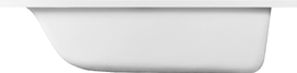 Фото Ванна из искусственного мрамора Aquanet Bright Stone 150x70 AQ-00368583 белая