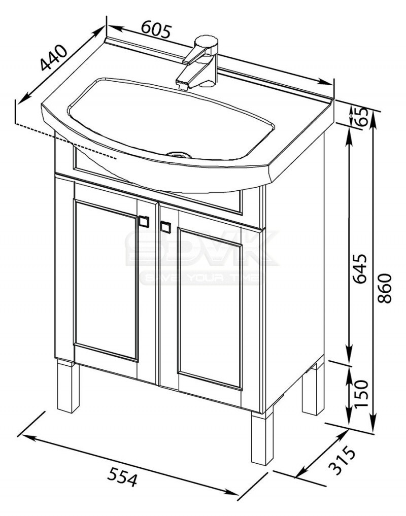 Aquanet Элеганс 60