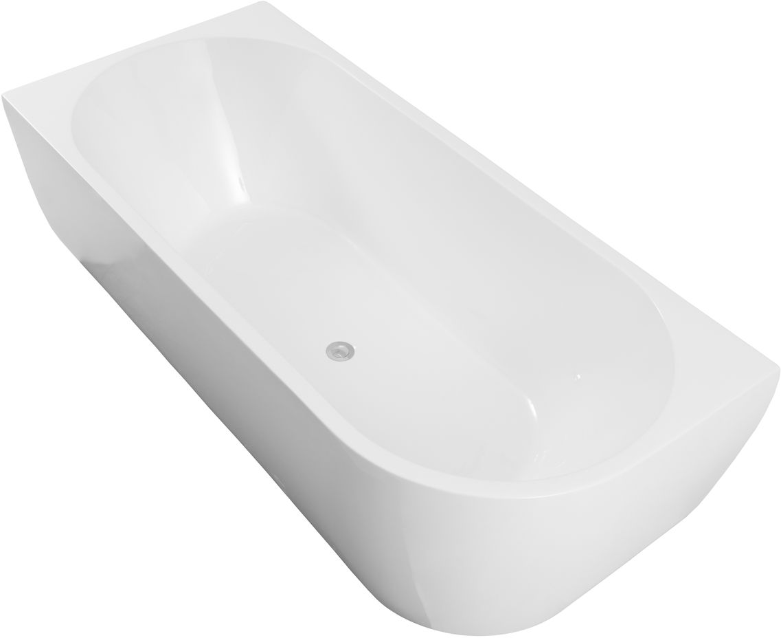 Ванна акриловая Aquanet Family Elegant 180x80 3805-N-GW Gloss Finish белая, размер 180x80, цвет белый - фото 4