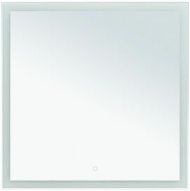 Зеркало с подсветкой Aquanet Гласс 80 см 274016 белое