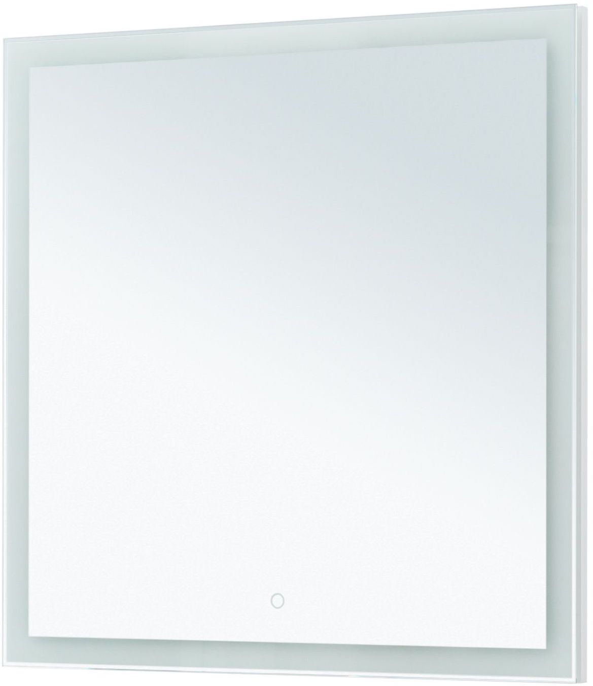 Зеркало с подсветкой Aquanet Гласс 80 см 274016 белое, цвет белый - фото 3