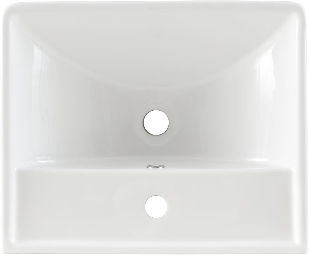 Раковина мебельная Aquanet Ирис 55 см 301802 белая, цвет белый - фото 3