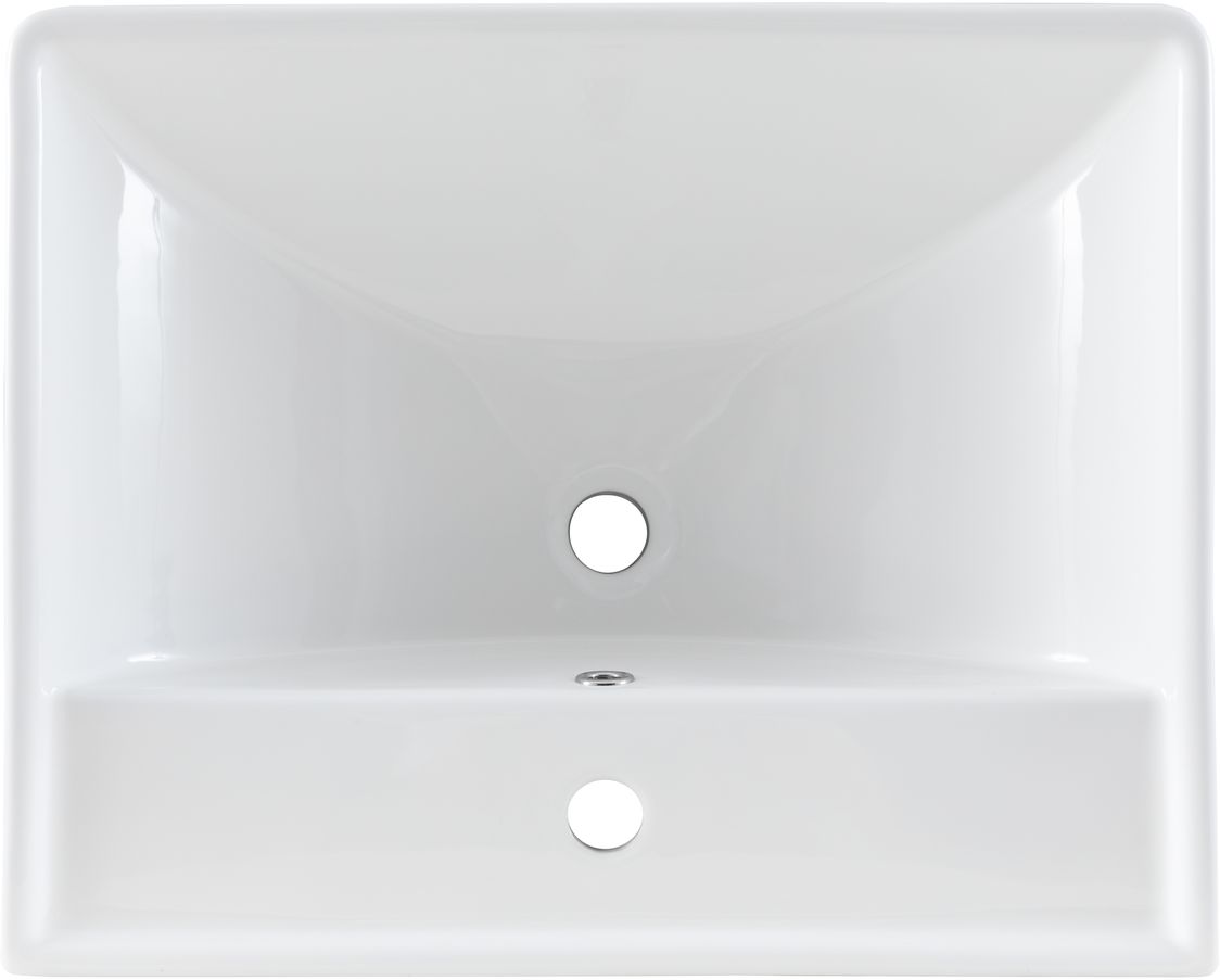 Раковина мебельная Aquanet Ирис 60 см 301803 белая, цвет белый - фото 3