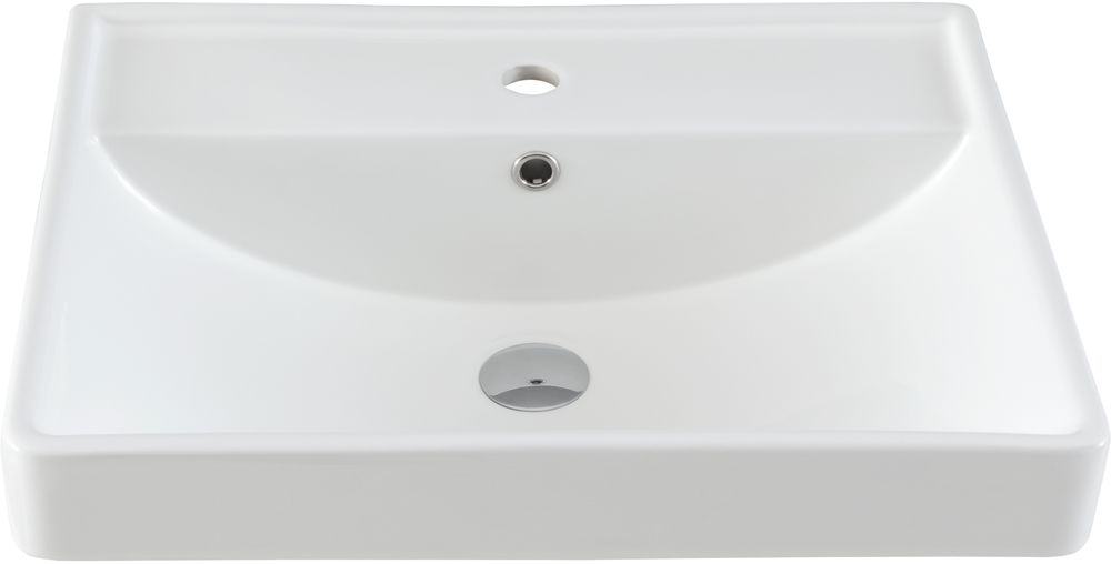 Раковина мебельная Aquanet Ирис 60 см 301803 белая, цвет белый - фото 5